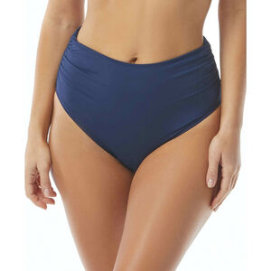 Coco Reef Women's Size XL Navy Blue Flattering High-Waist Bikini Bottoms NWT